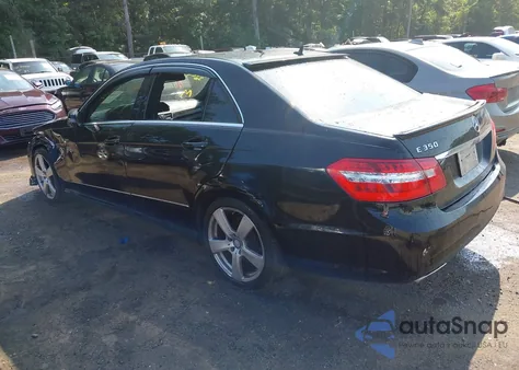 2010 Mercedes-Benz E 350 from USA, damaged, VIN WDDHF5GB7AA030684